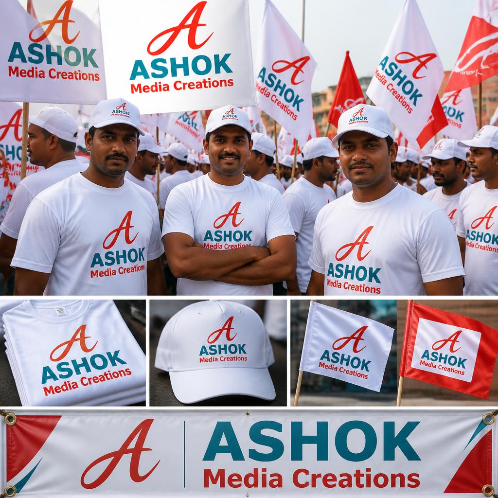 Political Campaign Printing — branded by Ashok Media Creations