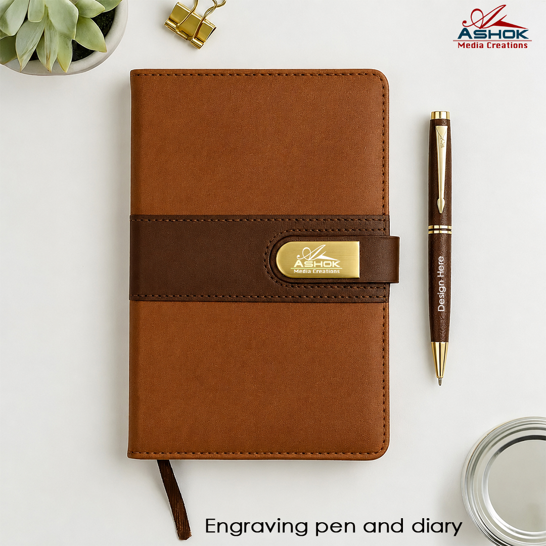 Engraved Pens & Diaries — custom branded corporate gift
