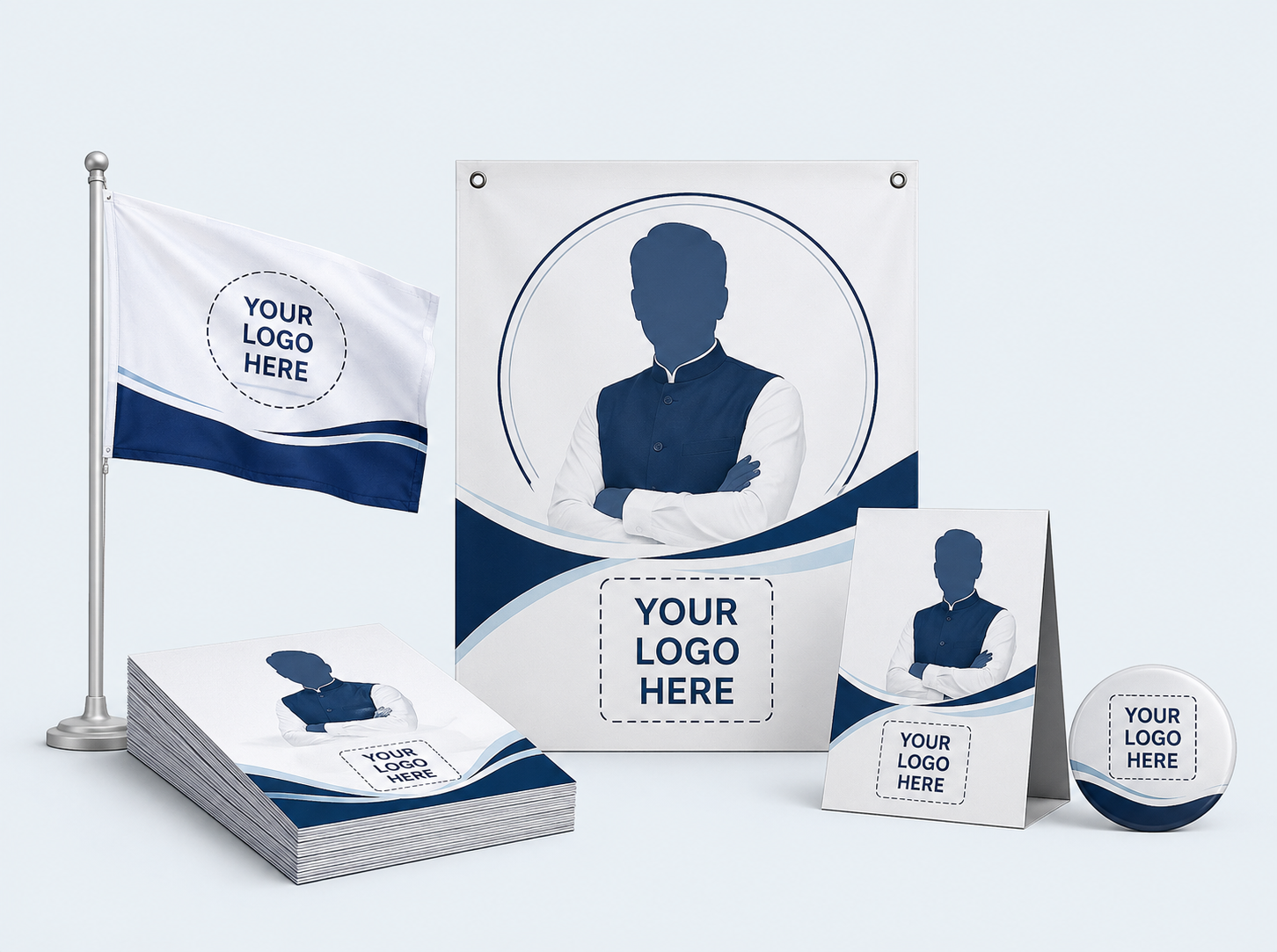 Political Campaign Printing — branded by Ashok Media Creations