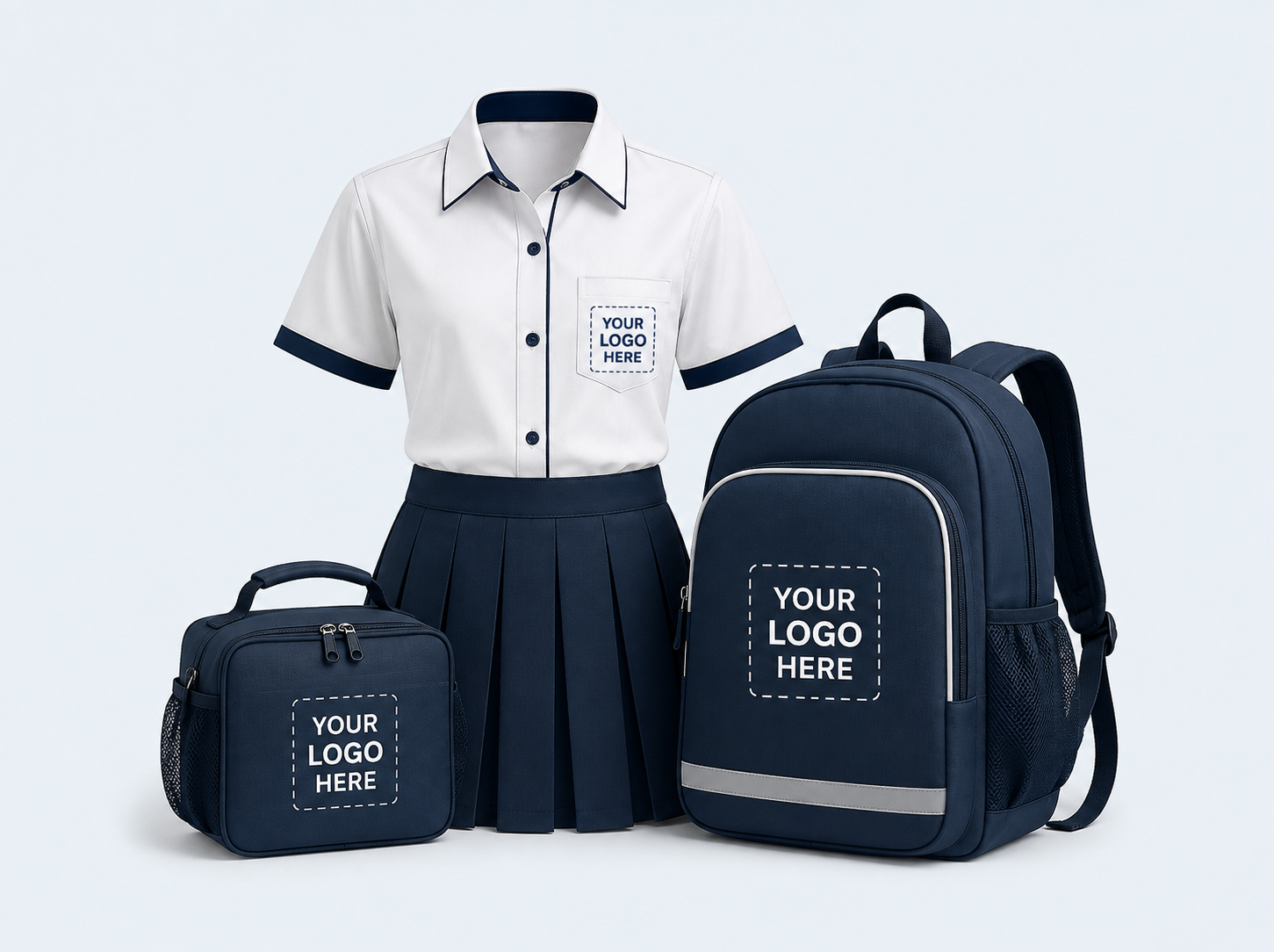 School Uniforms & Bags — branded by Ashok Media Creations